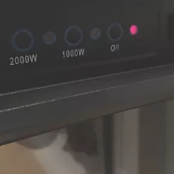 Focal Point Medford Black Remote Control Inset Electric Wall Fire -Brunch Shop 113HR A3