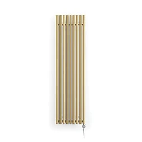 Terma Rolo Wall-Mounted Smart Designer Radiator Brass 1000W 4 Terma Rolo Wall-Mounted Smart Designer Radiator Brass 1000W - Image 2