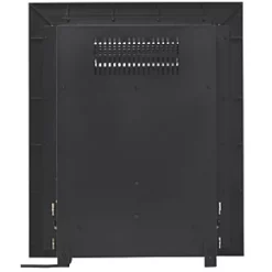 Glen Fulford Stainless Steel / Black Switch Control Plug-In Electric Inset Fire -Brunch Shop 158JK A3