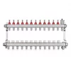 JG Underfloor 12 Port LowFit Underfloor Heating Manifold Brushed Steel 1 JG Underfloor 12 Port LowFit Underfloor Heating Manifold Brushed Steel -Brunch Shop 171TY P