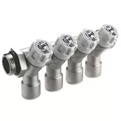 Reliance Valves 4-Port Potable Water Manifold 15mm x ¾"