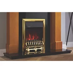 Focal Point Blenheim Brass Remote Control Freestanding, Semi-Recessed or Fully Inset Electric Fire 9 Focal Point Blenheim Brass Remote Control Freestanding, Semi-Recessed or Fully Inset Electric Fire -Brunch Shop 258HP A2
