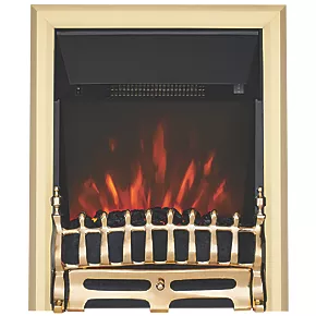 Focal Point Blenheim Brass Remote Control Freestanding, Semi-Recessed or Fully Inset Electric Fire 2 Focal Point Blenheim Brass Remote Control Freestanding, Semi-Recessed or Fully Inset Electric Fire
