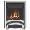 Focal Point Elysee Chrome Rotary Control Inset Gas High Efficiency Fire -Brunch Shop 3456G P