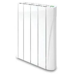 TCP Wall-Mounted Smart Wi-Fi Digital Oil-Filled Electric Radiator White 500W