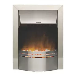 Dimplex Dakota Silver Switch Control Inset Electric Fire