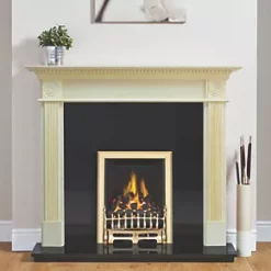 Focal Point Woodthorpe Fire Surround Pine Veneer -Brunch Shop 4327G A1