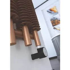 Terma Ribbon VE Wall-Mounted Oil-Filled Radiator Copper 600W 290 x 1800mm -Brunch Shop 435HR A3