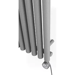 Terma Rolo-Room-E Wall-Mounted Oil-Filled Radiator Salt & Pepper 800W 370 x 1800mm -Brunch Shop 463HR A3