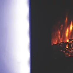 Focal Point Lexington Black Remote Control Wall-Hung Electric Fire -Brunch Shop 487HR A4