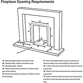 Focal Point Soho Chrome Rotary Control Inset Gas Multiflue Fire 7 Focal Point Soho Chrome Rotary Control Inset Gas Multiflue Fire - Image 5