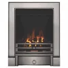 Focal Point Soho Chrome Rotary Control Inset Gas Multiflue Fire -Brunch Shop 51130 P