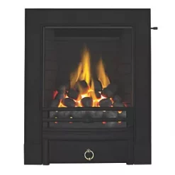 Focal Point Soho Black Slide Control Inset Gas Full Depth Fire