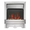Focal Point Lulworth Stainless Steel Switch Control Inset Electric Fire -Brunch Shop 51436 P
