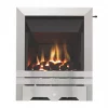 Focal Point Lulworth Stainless Steel Slide Control Inset Gas High Efficiency Fire -Brunch Shop 51527 P
