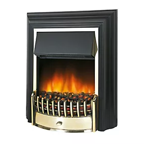 Dimplex Cheriton Brass Switch Control Freestanding Electric Fire 4 Dimplex Cheriton Brass Switch Control Freestanding Electric Fire - Image 2