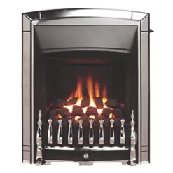 Valor Dream Slimline Chrome Slide Control Inset Gas Fire