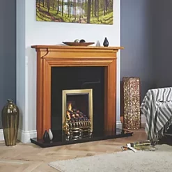 Focal Point Charlottesville Fire Surround Oak Veneer -Brunch Shop 6025G A4