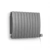 Terma Camber Wall-Mounted Smart Designer Radiator Graphite 1000W -Brunch Shop 630RH P