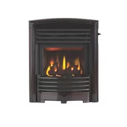 Valor Petrus Slimline Black Slide Control Inset Gas Fire