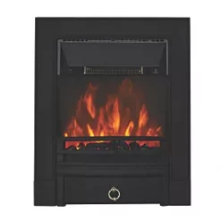 Focal Point Soho Black Switch Control Freestanding Electric Fire