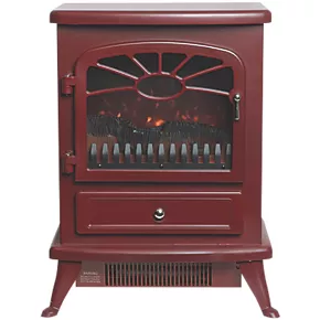 Focal Point ES2000 Burgundy Electric Stove 5 Focal Point ES2000 Burgundy Electric Stove - Image 3