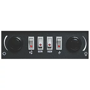 Focal Point ES2000 Burgundy Electric Stove 6 Focal Point ES2000 Burgundy Electric Stove - Image 4