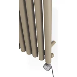 Terma Rolo-Room-E Wall-Mounted Oil-Filled Radiator Brown 800W 370 x 1800mm -Brunch Shop 733HR A3