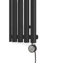 Terma Rolo Wall-Mounted Smart Designer Radiator Heban Black 800W -Brunch Shop 760RH A5