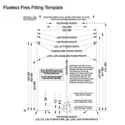 Focal Point Ebony Black Rotary Control Gas Wall-Mounted Flueless Fire 11 Focal Point Ebony Black Rotary Control Gas Wall-Mounted Flueless Fire -Brunch Shop 7925G A4