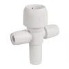 Hep2O Plastic Push-Fit Reducing 2 Port Closed Spigot Manifold 22 x 10mm -Brunch Shop 8303F P