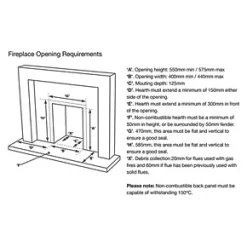 Focal Point Horizon Chrome Rotary Control Inset Gas High Efficiency Fire -Brunch Shop 8528G A4