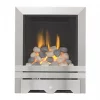 Focal Point Lulworth Stainless Steel Rotary Control Inset Gas Full Depth Fire -Brunch Shop 87411 P