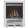 Focal Point Horizon Chrome Rotary Control Inset Gas Multiflue Fire -Brunch Shop 9174G P