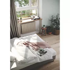 Terma Camber Wall-Mounted Smart Designer Radiator Quartz Mocha 1000W -Brunch Shop 961RH A2