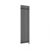 Terma Rolo Wall-Mounted Smart Designer Radiator Heban Black 1000W -Brunch Shop 996RH P